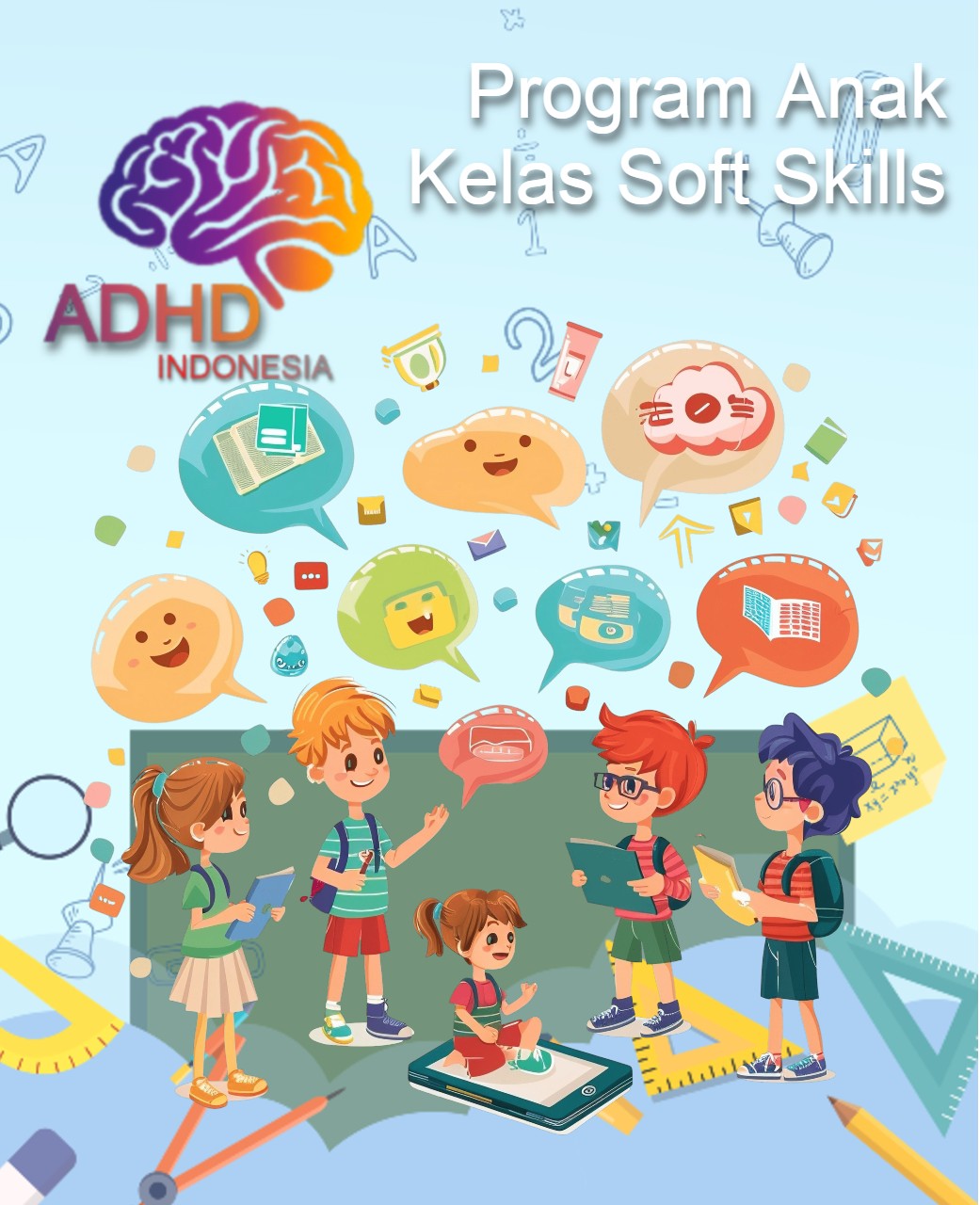Program ADHD Indonesia Kabupaten Tapanuli Tengah Kelas Soft Skills Anak ADHD